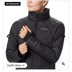 Like NEW Heavenly Columbia Coat